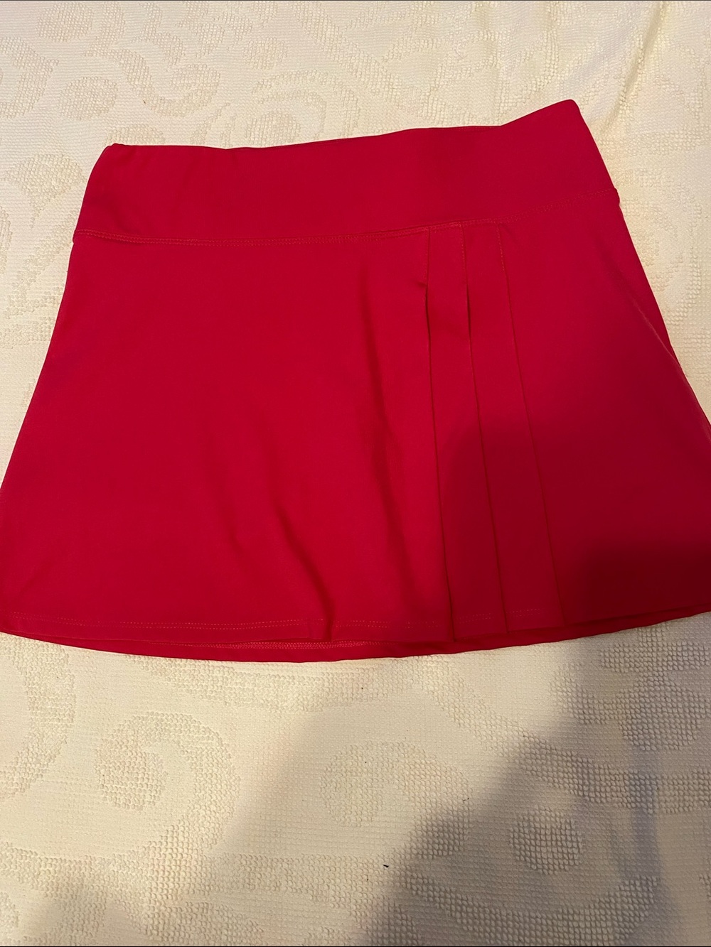Tommy Bahama Dark Pink Pleated Mini Skort